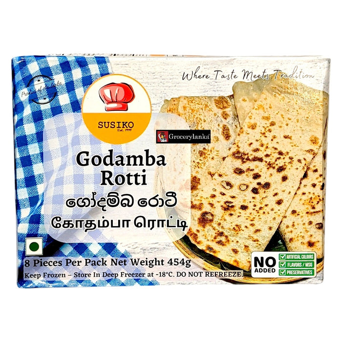 Susiko Godamba Rotti 454g (1.0 lb) (8 Pcs) - Frozen (In-Store Pickup Only / Please order a separate Frozen Shipping Kit in order to ship this item*)