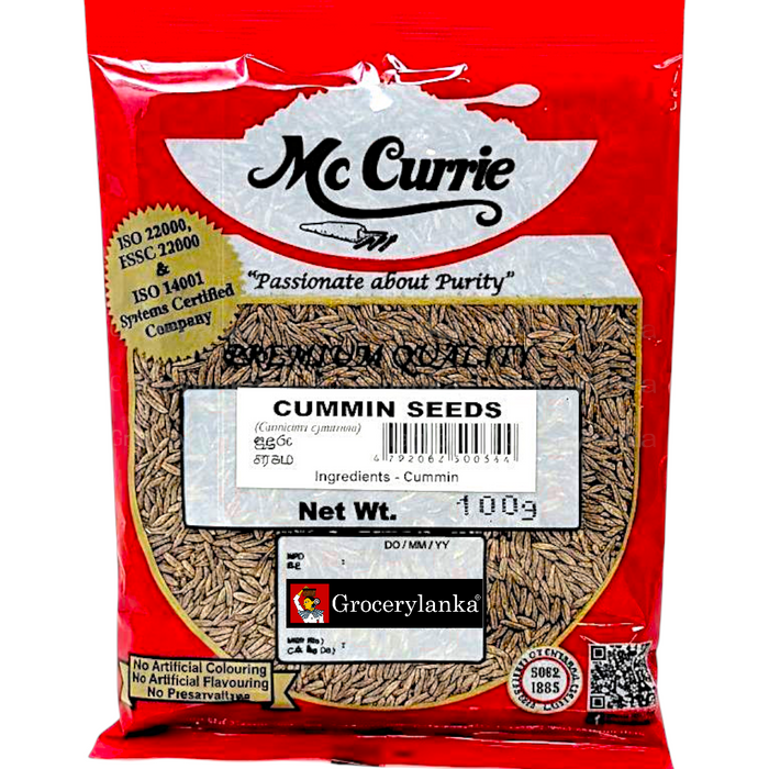 Mc Currie Cumin Seed 100g (3.5oz)