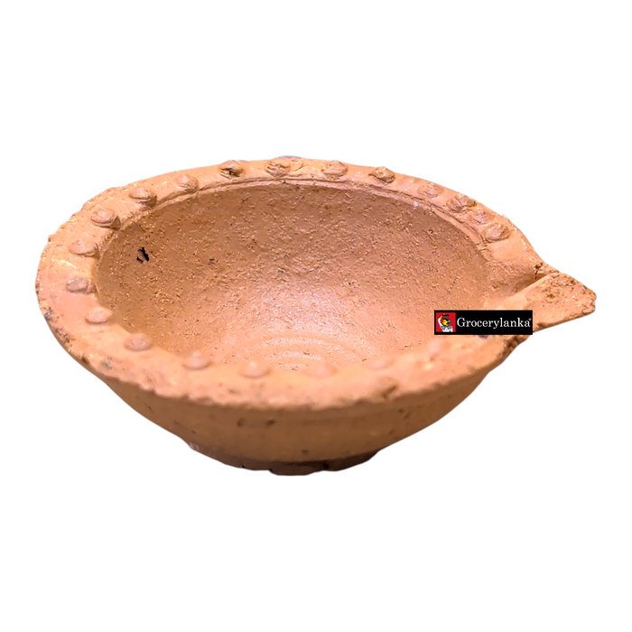 Clay Oil Lamp (Clay Dia) 1 Pc – Traditional Earthen Oil Lamp