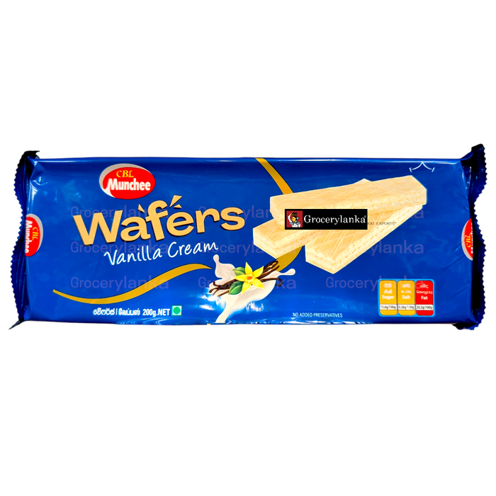 Munchee Wafer Vanilla 200g (7.1 oz)