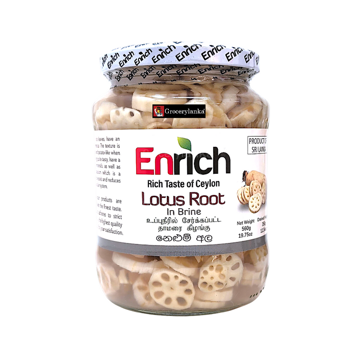 Enrich Lotus Root in Brine 560g (1.23lb)