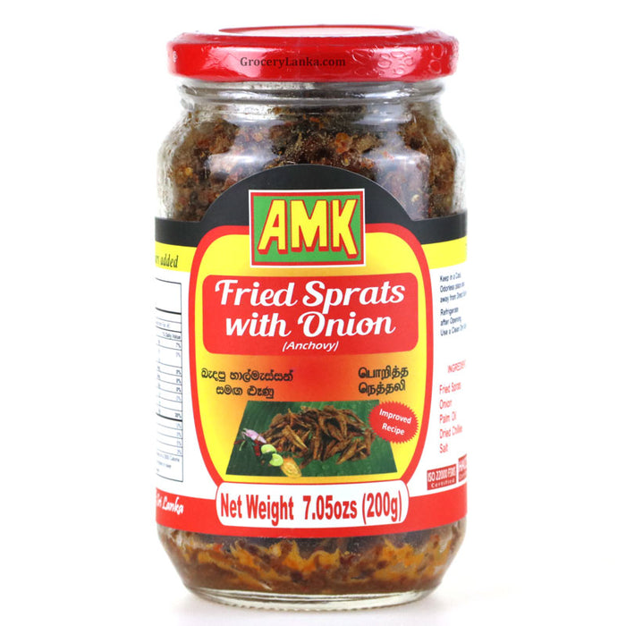 AMK Fried Sprats with Onion 200g