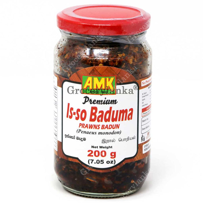 AMK Isso (Prawns) Baduma 200g - Chili Fried Prawns