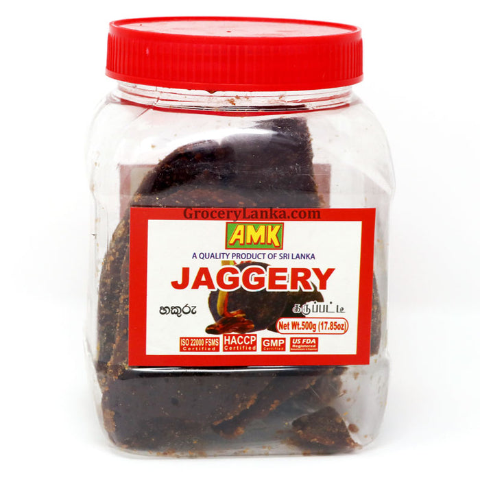 AMK Kithul Jaggery in Jar 500g