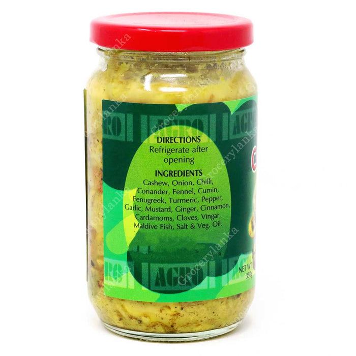 Agro Cadju (Cashew) Curry  Ingredients 