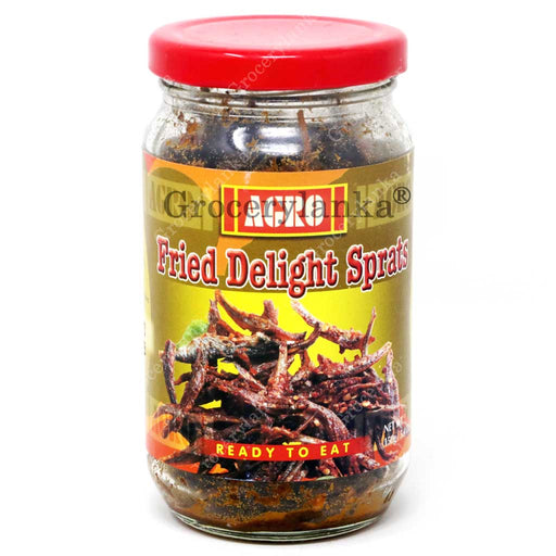 Agro Fried Delight Sprats 150g - Fried Sprats wiht Spices 