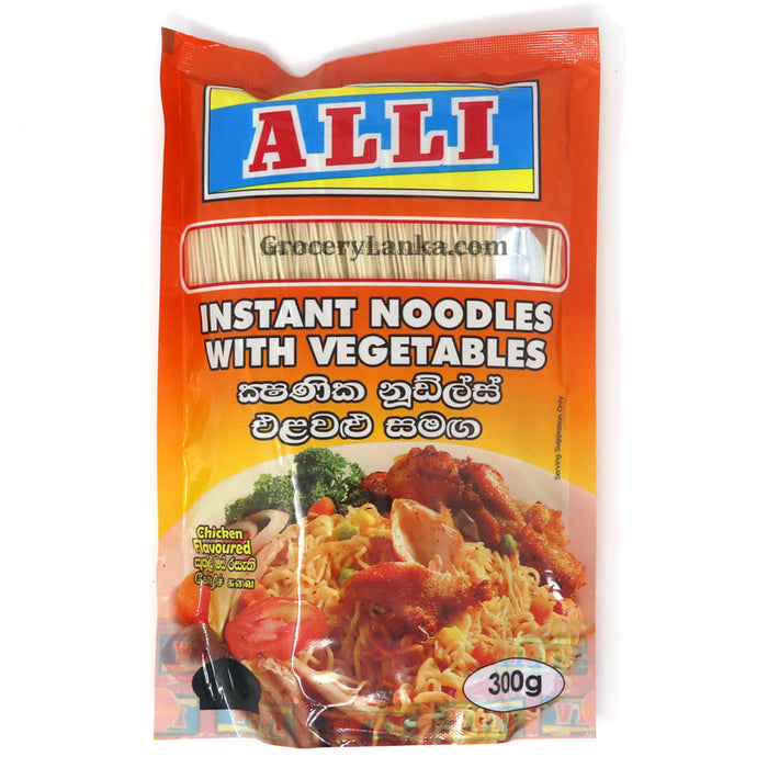 Alli Instant Noodles with Vegetables (Chicken Flavored) 300g