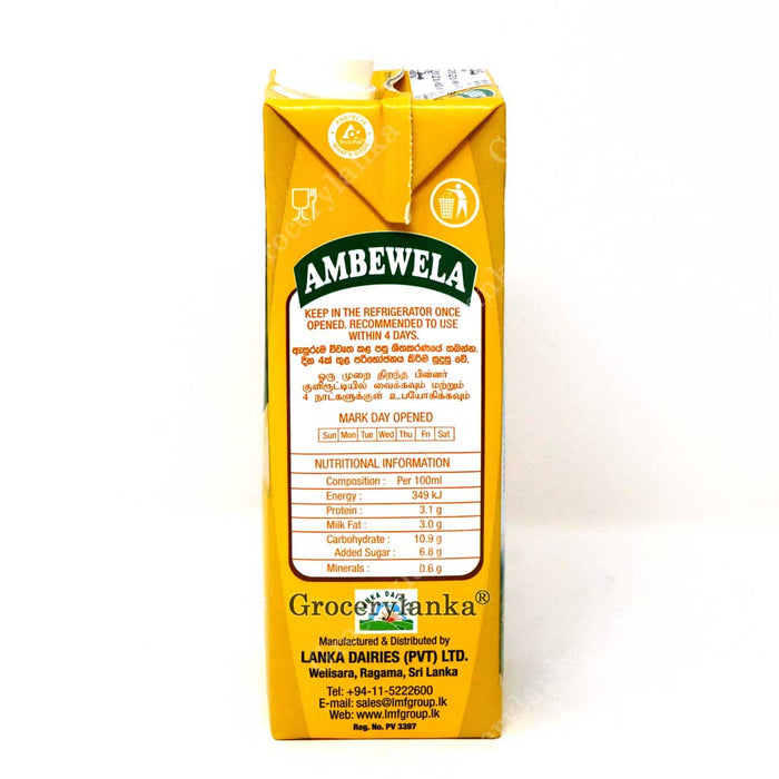 Ambewela Vanilla Milk 1L