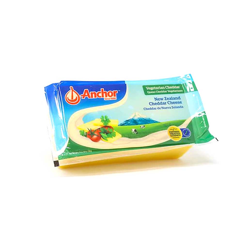 Anchor New Zealand Vegetarian Cheddar Cheese 500g — Grocerylanka