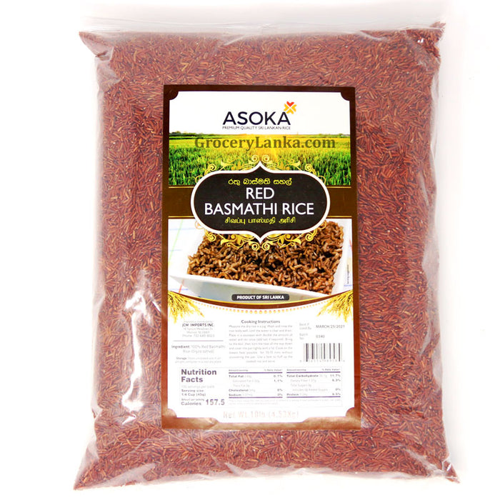 Asoka Red Basmathi Rice 10lb