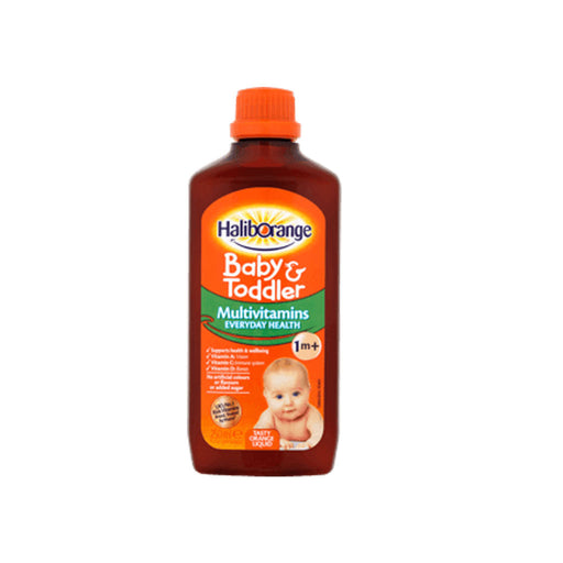 Haliborange Baby and Toddler Multivitamin Orange Liquid