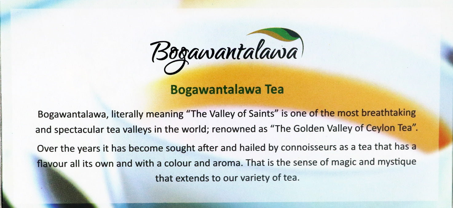 Bogawantalawa Tea | 100 Tea Bags