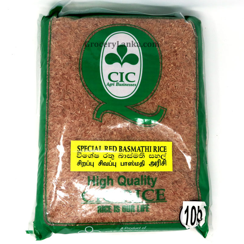 CIC Special Red Basmathi Rice 10lb (Lakmathi) — Grocerylanka
