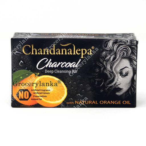 Chandanalepa Charcoal Deep Cleansing Bar 100g