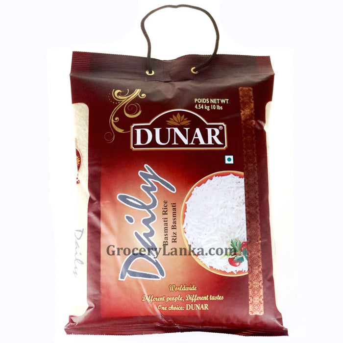Dunar Daily Basmati Rice 10LB