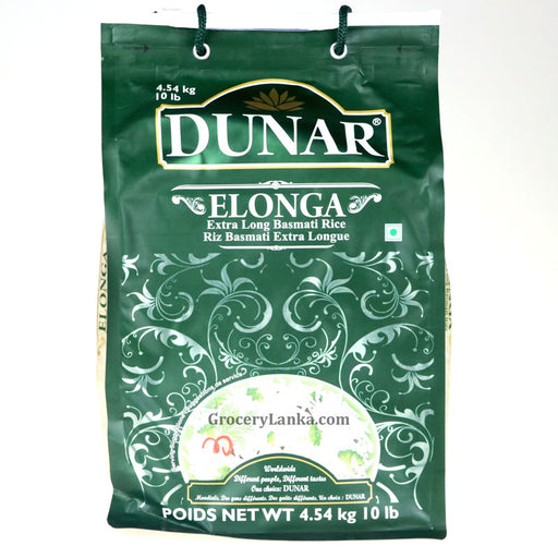 Dunar Elonga Extra Long Basmati Rice 10LB