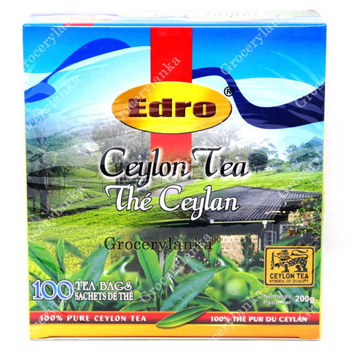 Edro Ceylon Tea - 100 Tea Bags