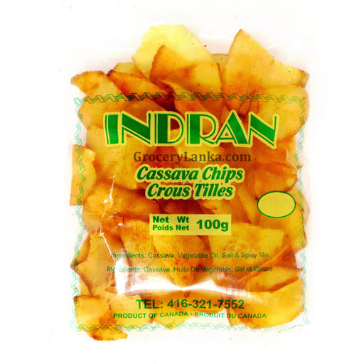 Indran Cassava Chips 100g
