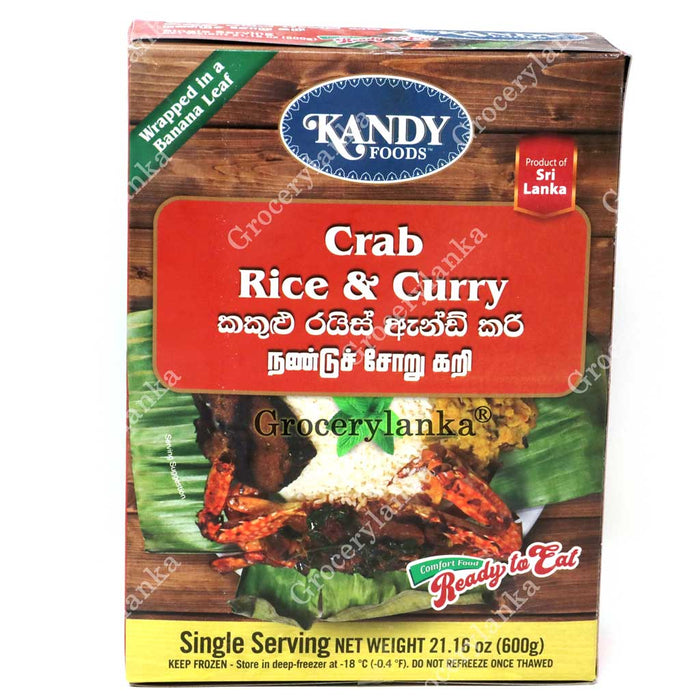 Kandy Foods Crab Rice & Curry