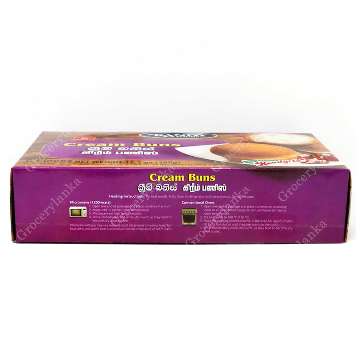 Kandy Foods Cream Buns - Frozen (In-Store Pickup Only / Please order a separate Frozen Shipping Kit in order to ship this item*)Frozen (In-Store Pickup Only / Please order a separate Frozen Shipping Kit in order to ship this item*)
