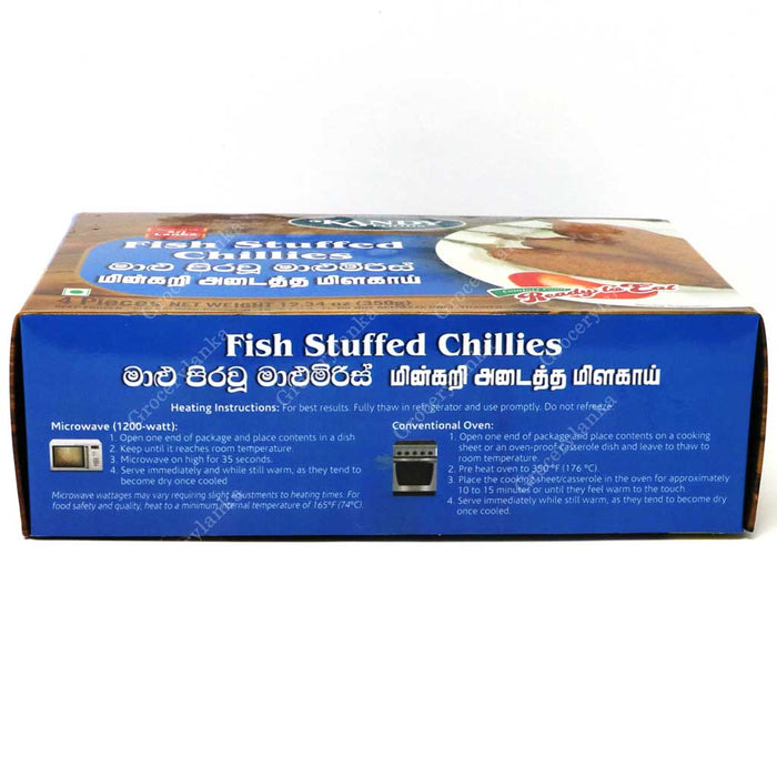 Kandy Foods Fish Stuffed Chillies - Frozen (In-Store Pickup Only / Please order a separate Frozen Shipping Kit in order to ship this item*)