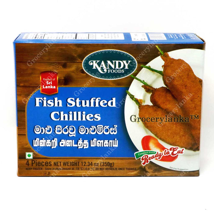 Sri Lankan Style Fish Stuffed Chilis