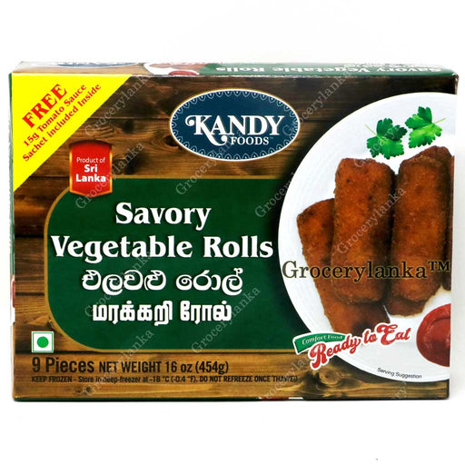 Kandy Foods Savory Vegetable Rolls