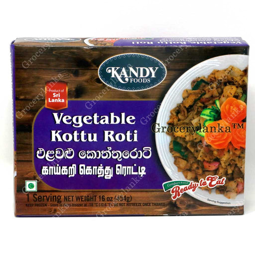 Sri Lankan Vegetable Kottu Roti 