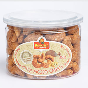 Rancrisp Kithul Jaggery Cashew Nuts 250g
