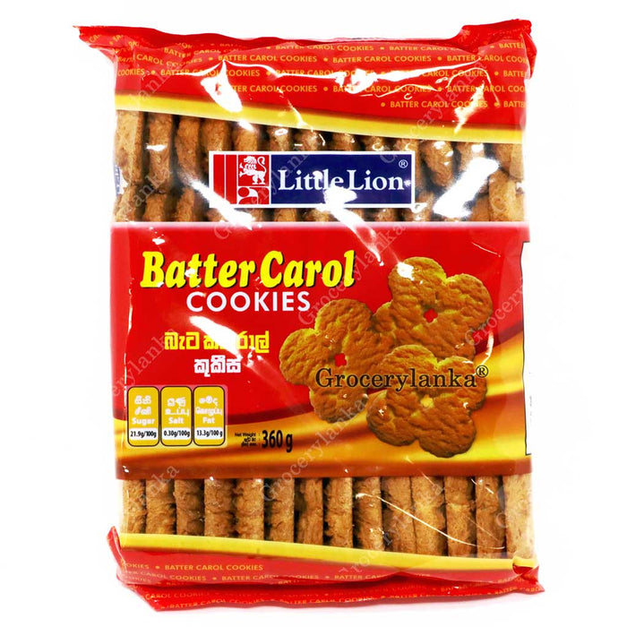 Little Lion Batter Carol Cookies 360g (Large Pack)
