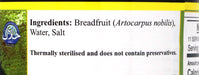MD Bread Fruit in Brine Ingredients 