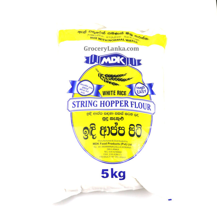 MDK White String Hopper Flour 5kg (11lb)