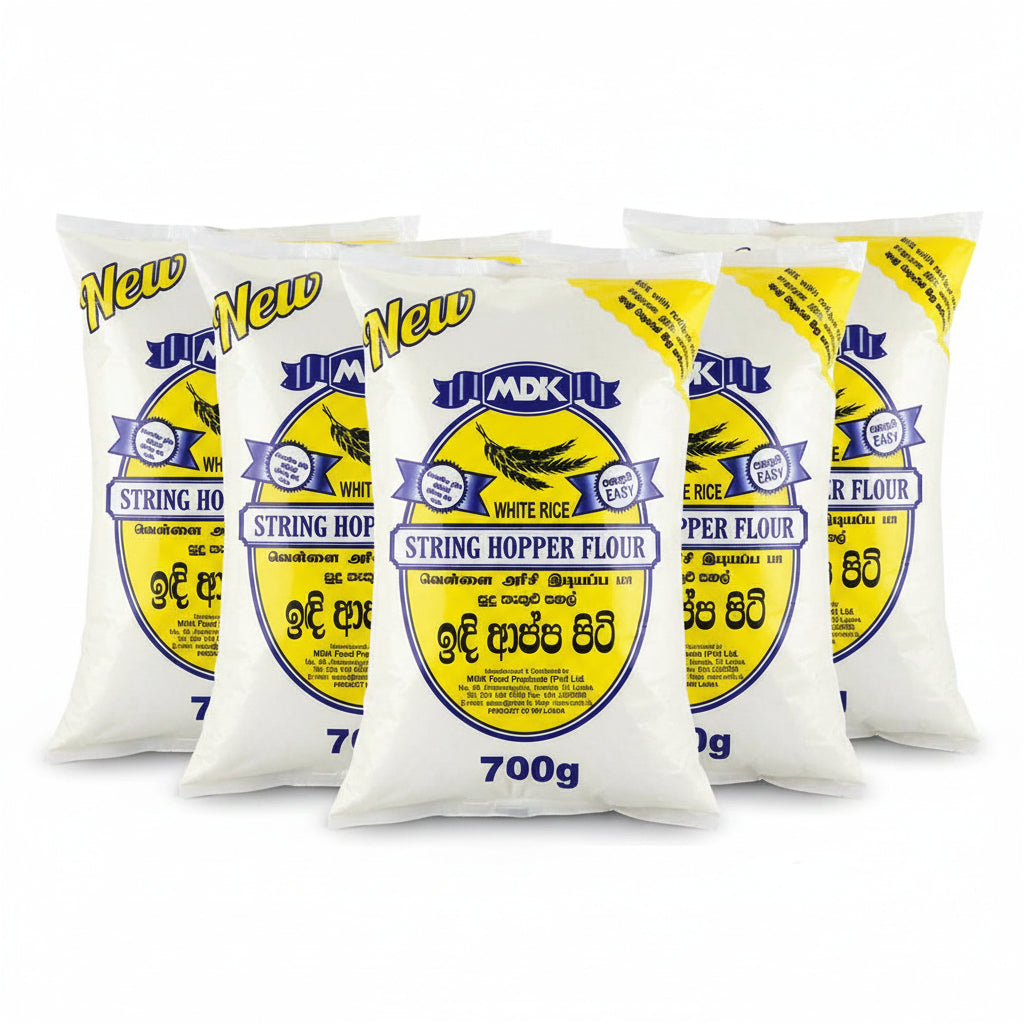 MDK White String Hopper Flour 700g 5 Pack Bundle 3.5kg | Grocerylanka