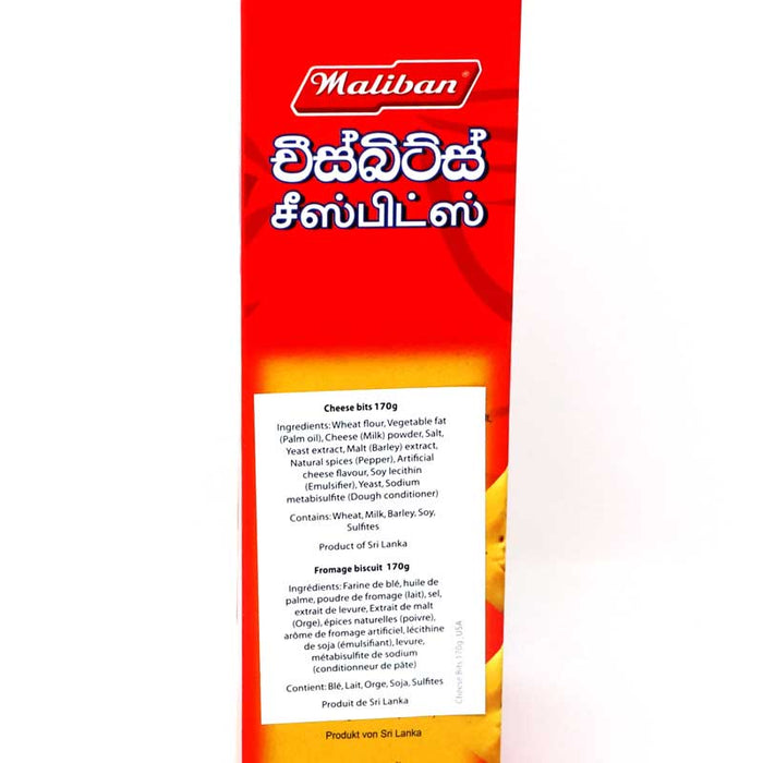 Maliban Cheesebits 170g | Box