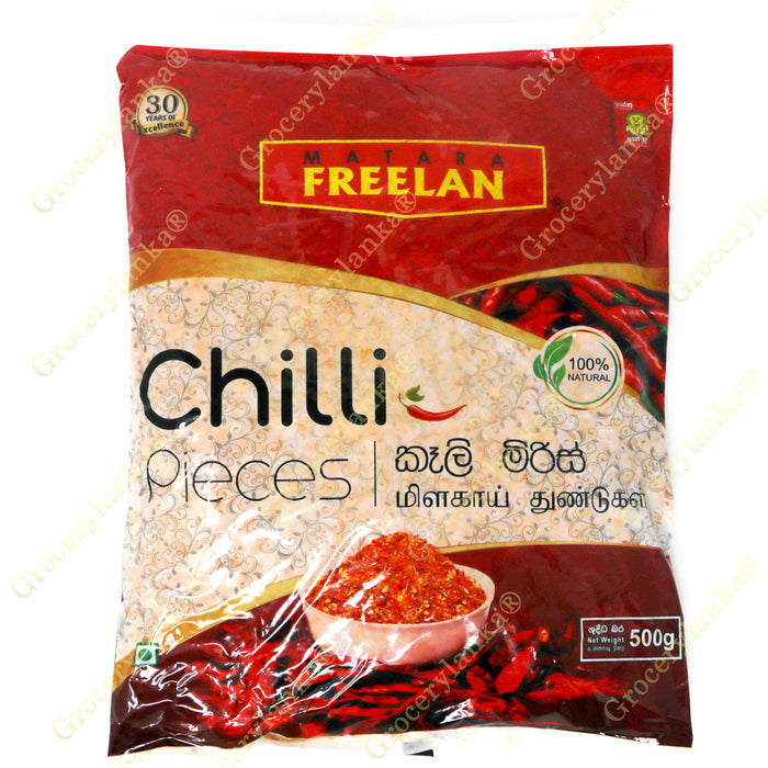 Matara Freelan Chilli Pieces (Crushed Chilis) 500g