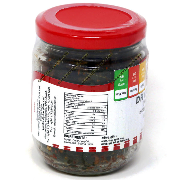 McCurrie Dryfish Badun (Katta Karawala) 100g – Bottle