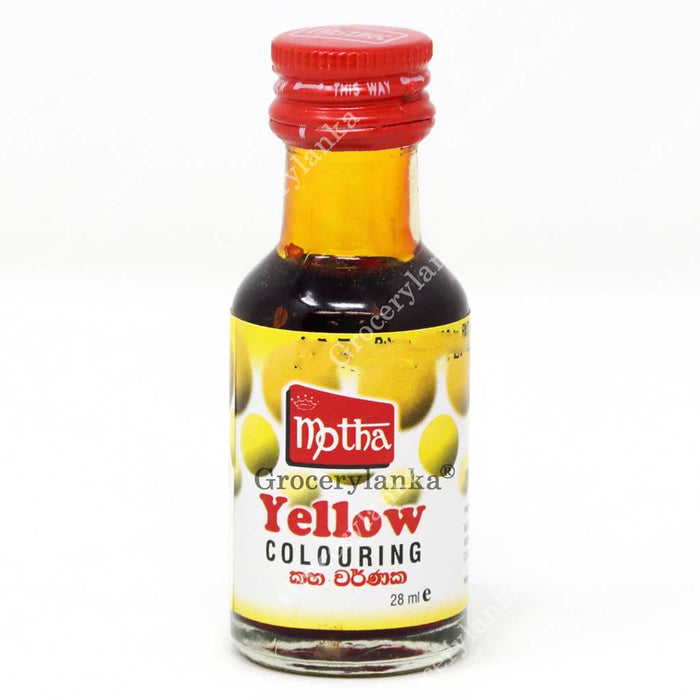Motha Yellow Food Coloring 28g