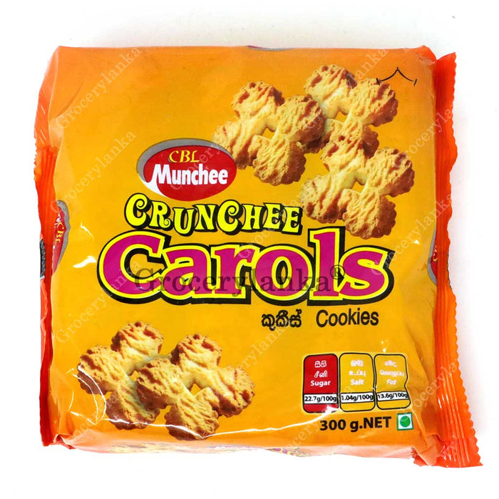 Munchee Crunchee Carols Cookies 300g