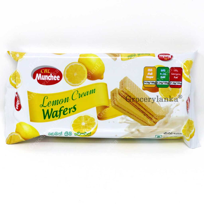 Munchee Lemon Cream Wafers 85g