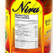 Niru Pure Gingelly Oil (Sesame Oil) 750ml Nutrition Facts