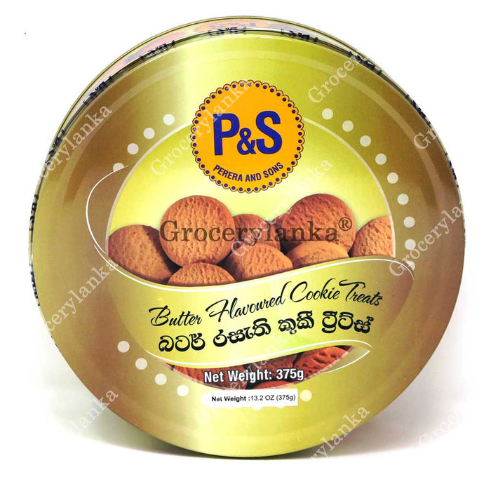 P&S Butter Flavoured Cookie Treats 375g