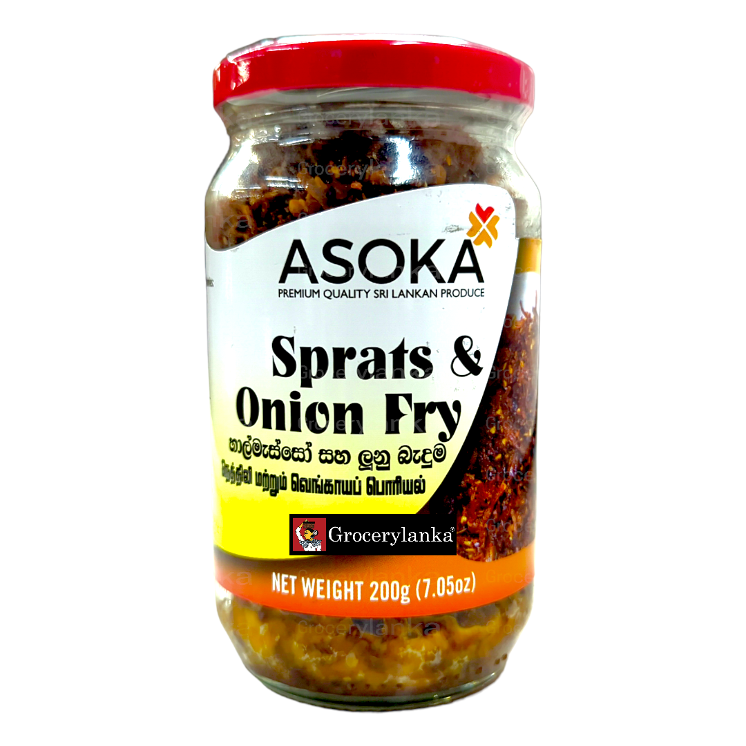 Asoka Sprats & Onion Fry 200g — Grocerylanka