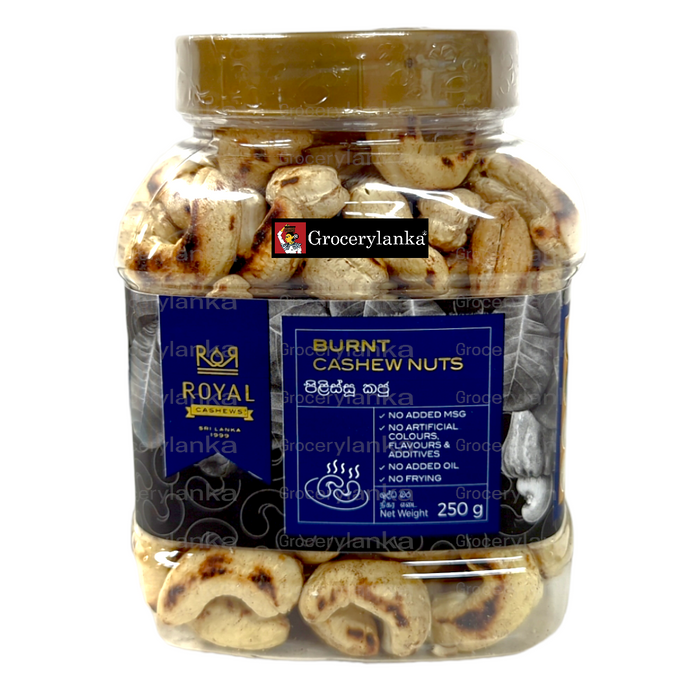 Royal Cashews - Burnt Cashew Nuts  250g