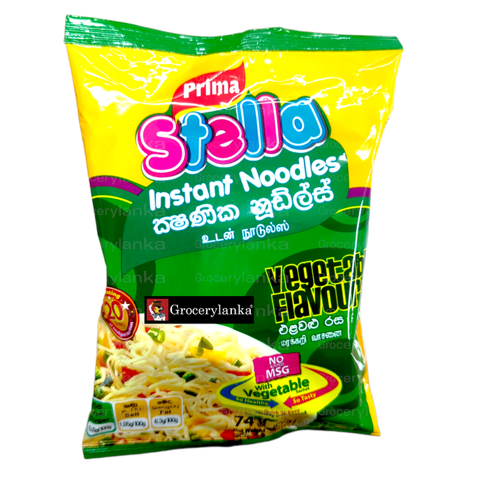 Prima Stella Instant Noodles - Vegetable Flavor 74g