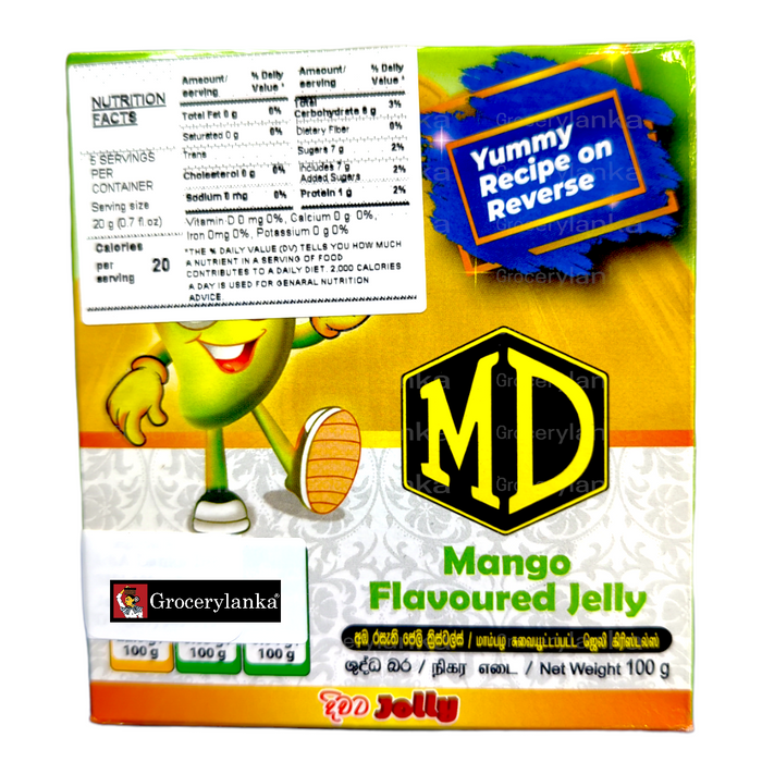 MD Jelly 100g - Mango Flavor