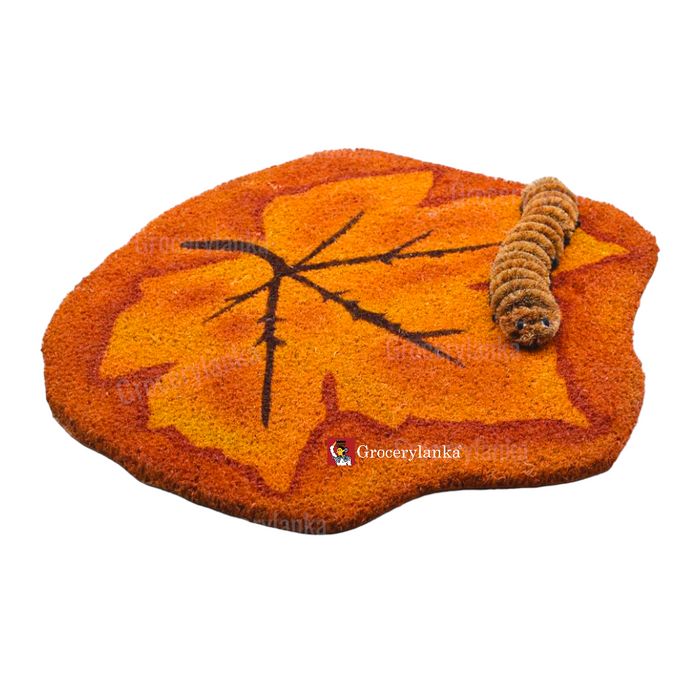 Floor Mat - Autumn Leaf & Caterpillar