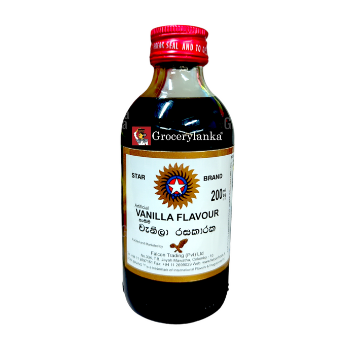Star Brand Vanilla Essence 200ml - Large Bottle