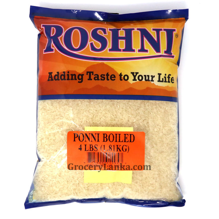 Roshni Ponni Boiled White Rice 4LB