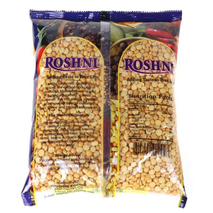 Roshni Yellow Peas Split 2lb (900g)