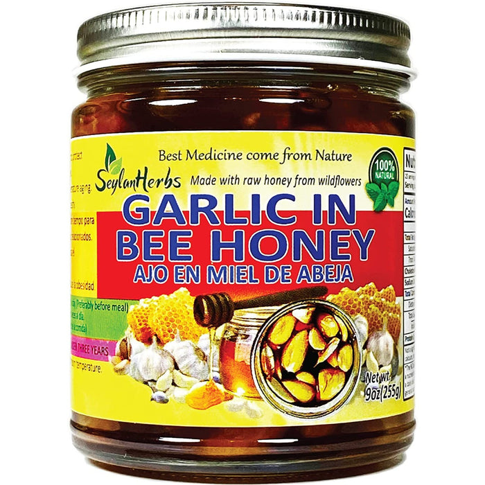 Seylan Garlic in Bee Honey 9oz